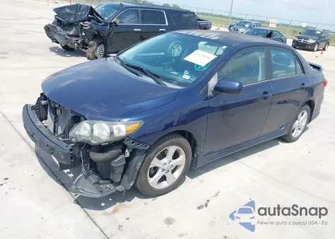 2013 Toyota Corolla S z USA, uszkodzony, nr VIN 2T1BU4EE7DC983876